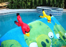 Angry Birds Towel Clips 111707