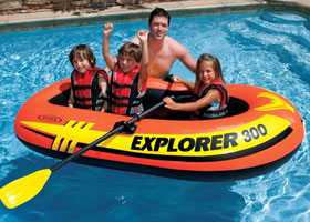 Explorer Inflatable Boat Set - 3 Person  131440