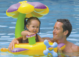 Flower Baby Pool Float 131369