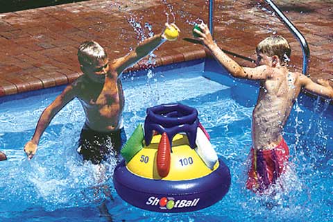 Shootball Floating Pool Game 101503