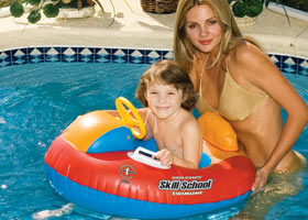 Jet Boat Toddler Pool Float