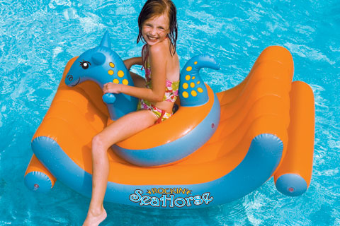 Sea Horse Pool Rocker 101513
