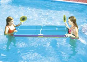 Floating Pool Pong Table Game 101598