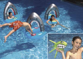 Shark Slalom Pool Game 101636