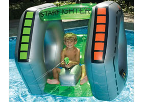 Swimline Starfighter Inflatable Squirter 101808