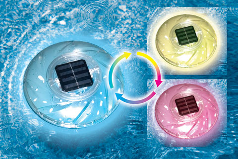 Floating Solar Rainbow Light 101811