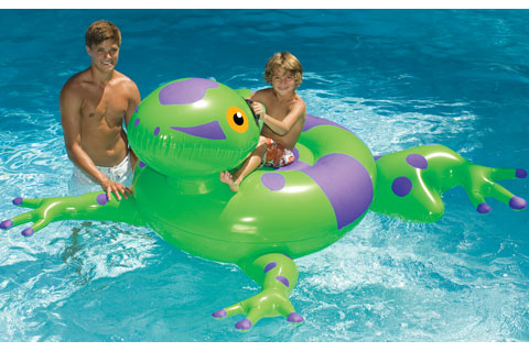 Giant Frog Ride-On 101825
