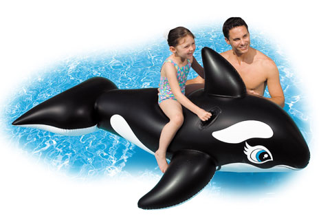 Jumbo Whale Pool Float 111492