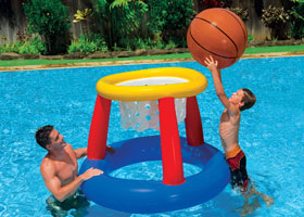 Giant Pool Basketball Game 111507