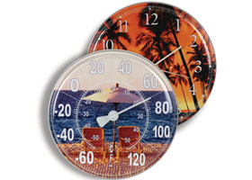 Swimline Wall Clock and Thermometer Combo Set 111536