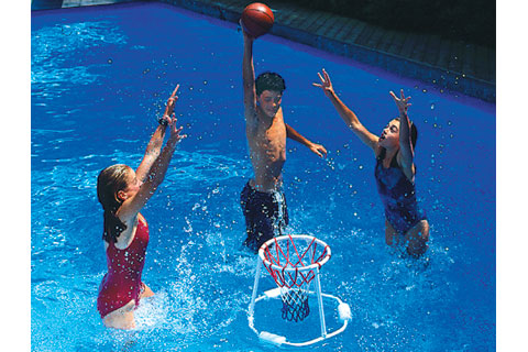 Floating Pool Basketball Hoop 111545