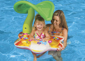 Tropical Island Baby Pool Float 111559