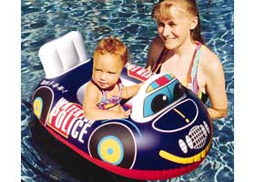 Police Car Baby Float 121003