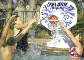 Splashback! Competition Poolside Basketball Game 121323