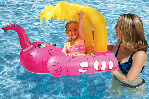 Elephant Baby Seat Rider with Top 121373