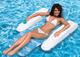 Rio Sun Adjustable Floating Chaise Lounge 121503