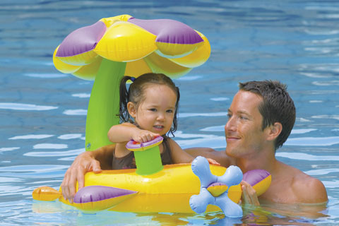 Flower Baby Pool Float 131369