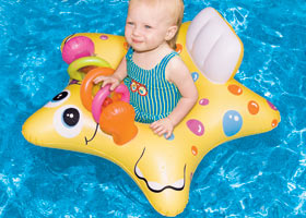 Starfish Inflatable Baby Float 131822