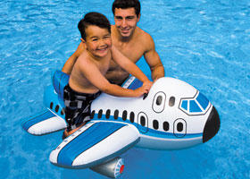 Jumbo Jet Inflatable Ride-On 131825