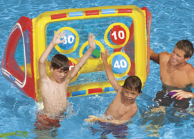 Ball Toss Inflatable Pool Toy 131858