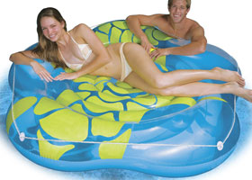 Tropical Turtle Island Pool Float 131862
