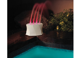 Aqua Glow Water &amp; Light Show Rainbow Fountain 141567