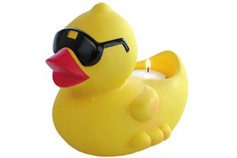 Floating Duck Candle Holder 141583