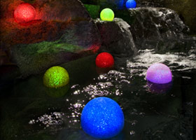 Floating Glitter Globes 141611