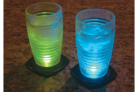 Drink Dazzlers Light Up Coasters 141629