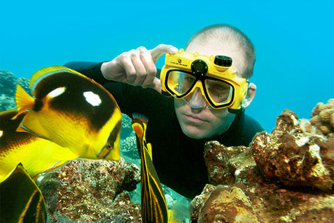 Digital Camera Swim Mask Liquid Image 151423