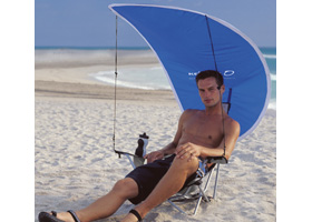 Backpack Beach Chair with UV Canopy 151496