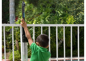 Top Pull Safety Gate Latch  300143