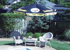 Football Team 10' Patio Umbrellas 311003