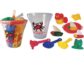 Sand and Beach Playset - 11 Piece 500107