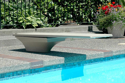 Swimming Pool Diving Board with Stand 600108