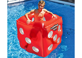 Swimline Tumbling Dice Inflatable Float 101460