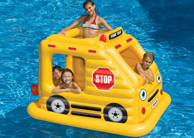 Inflatable Pool Bus 101812
