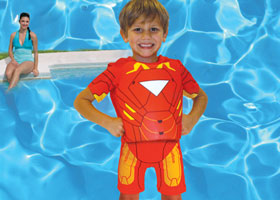 Deluxe Marvel Superhero Swim Shorty  151211