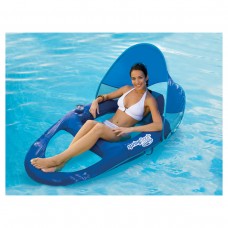 Swimways Spring Float Recliner with Canopy