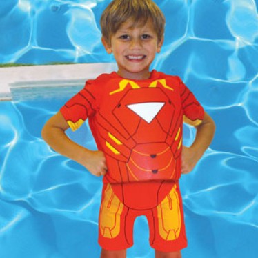 Swimways Deluxe Marvel Superhero Swim Shorty