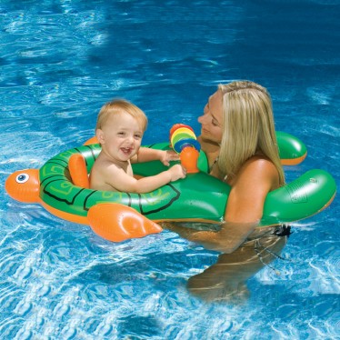 Swimline Me and You Inflatable Baby Float - Fish