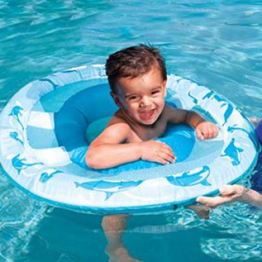 Swimways Dolphin Baby Spring Float