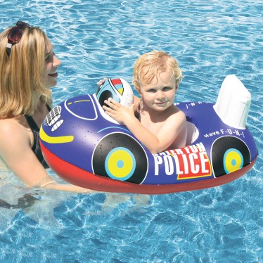 Police Car Baby Float