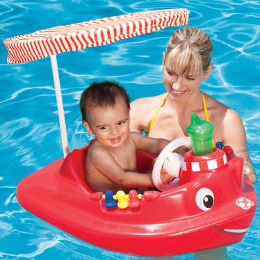 Swimways Floating Baby Tugboat
