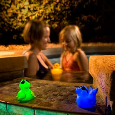 Floating Light Up Racers