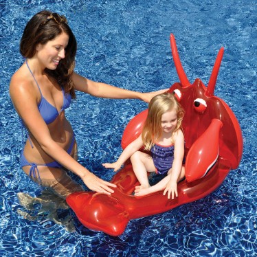 Swimline Lobster Kid's Pool Lounge