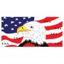 American Flag USA Beach Towel