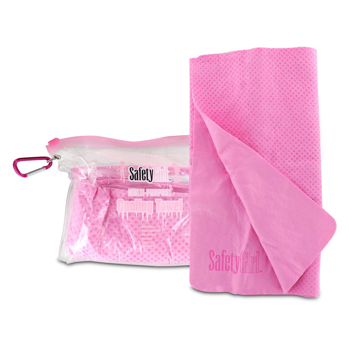 Safety Girl Cooling Towel With Carrying Case