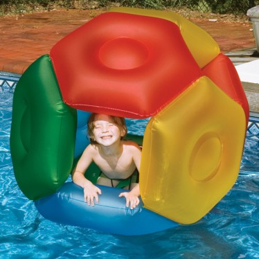 Swimline Polyhedron Rolly Ball Pool Float