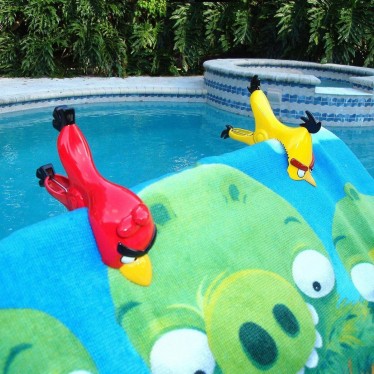 Angry Birds - 2 Towel Clips